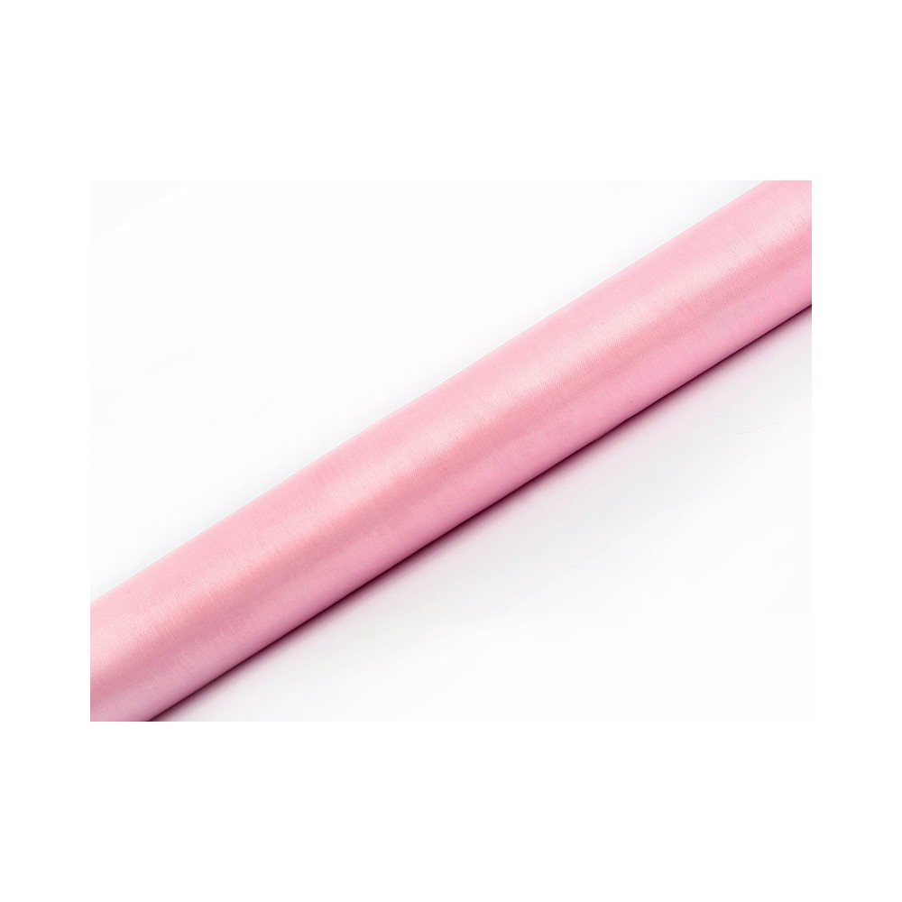 Organza uni - rose pâle - 0 -36 x 9m
