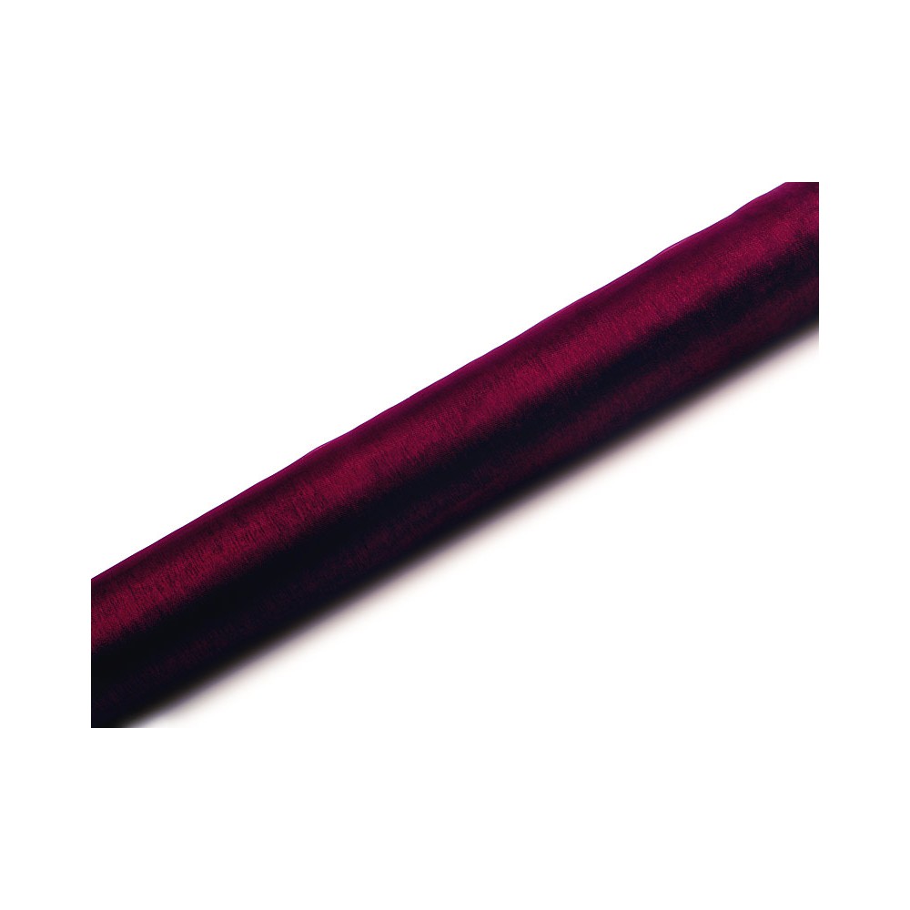 Organza uni - marron - 0 -36 x 9m