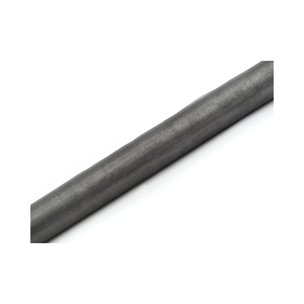 Organza uni - gris - 0 -36 x 9m