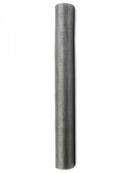 Organza uni - gris - 0 -36...