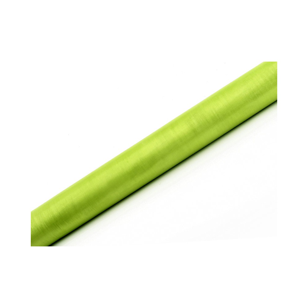 Organza uni - vert pâle - 0 -36 x 9m