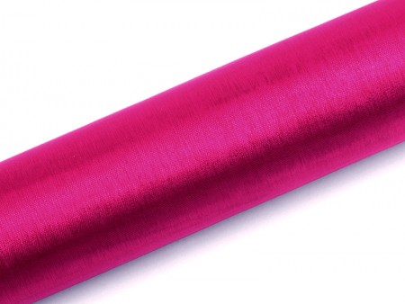 Organza uni - rose profond...