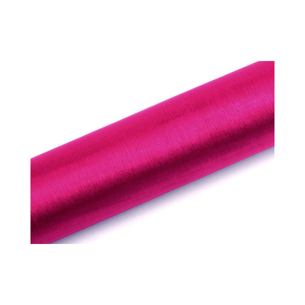 Organza uni - rose profond - 0 -16 x 9m