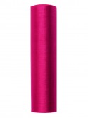 Organza uni - rose profond - 0 -16 x 9m