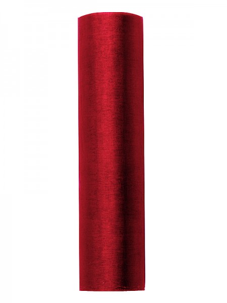 Organza uni - rouge - 0 -16...