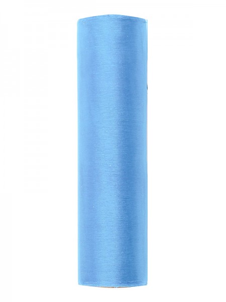 Organza uni - bleu - 0 -16...