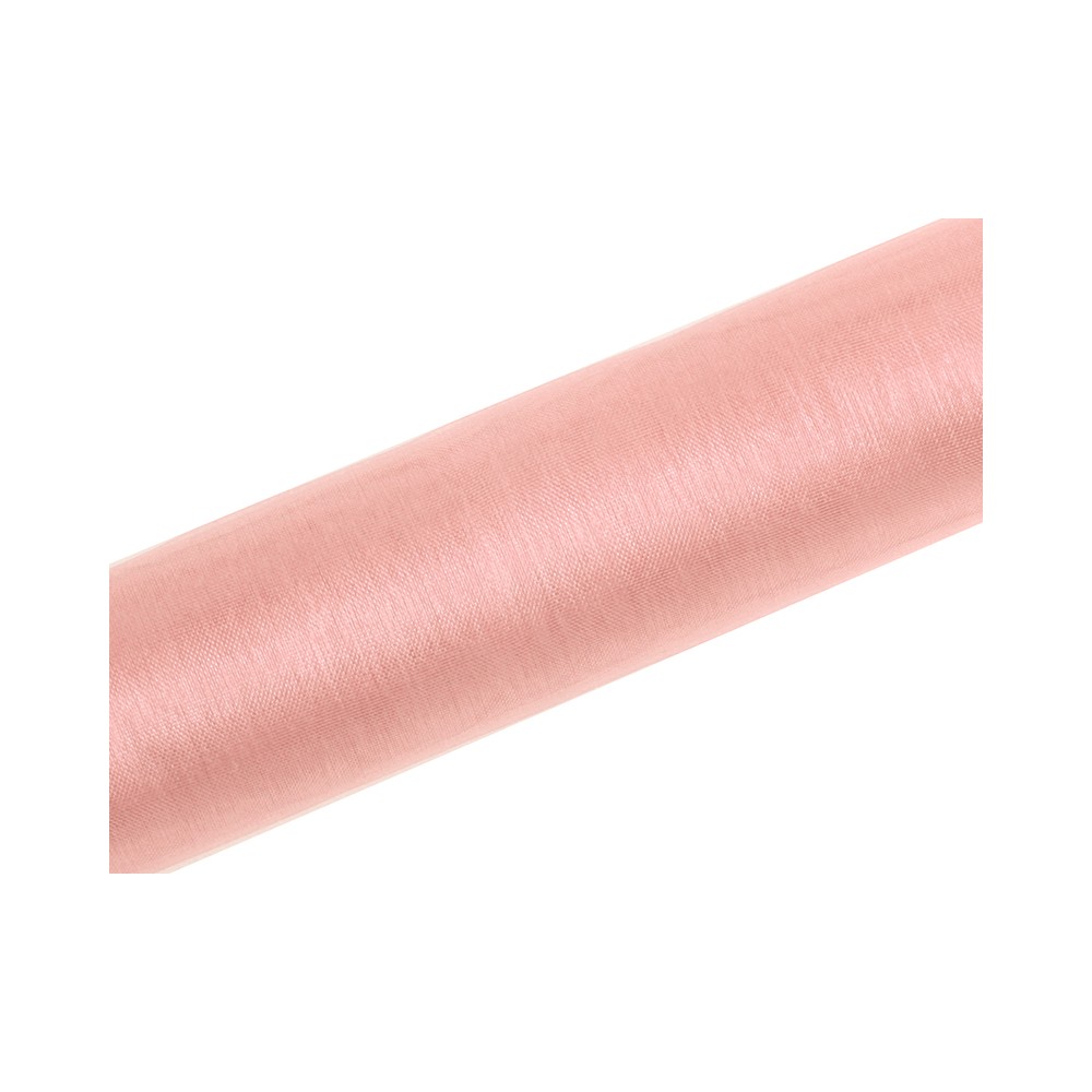 Organza uni - rose pâle - 0 -16 x 9m