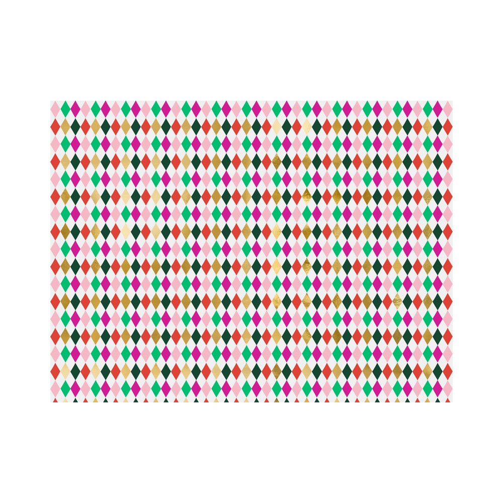 Papier d'emballage - Losanges