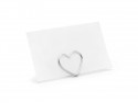 10 Porte -cartes Coeurs - argent
