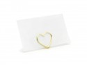 10 Porte -cartes Coeurs - or