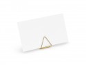 10 Porte -cartes Triangles - or
