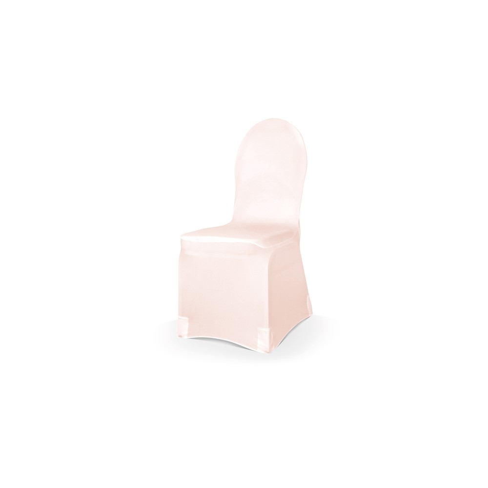 Housse de Chaise - Rose Poudré Mat