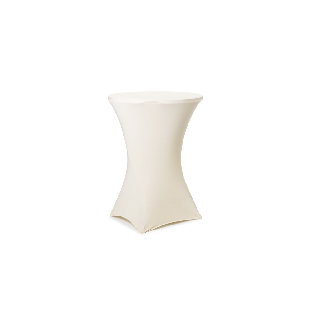 Housse de table cocktail - 80x110 cm cappuccino