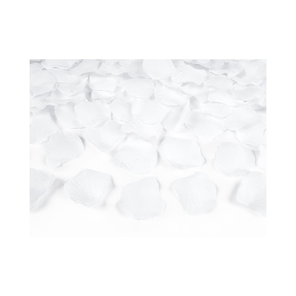 100 Pétales de rose en sachet - blanc