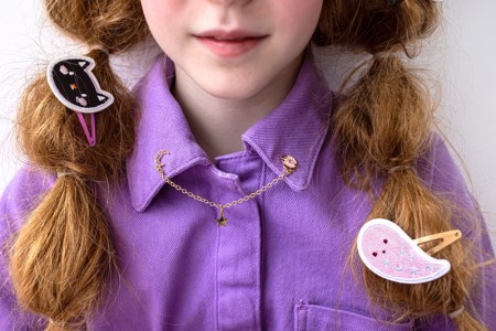 Broche de col de chemise...