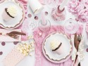 6 pots à popcorn rose pastel