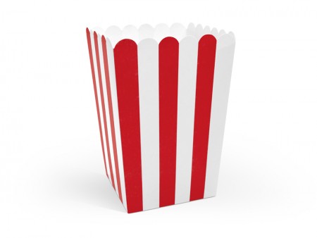 6 Boîtes à pop -corn