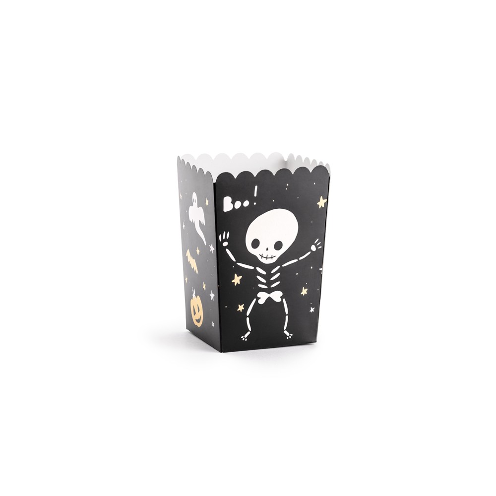 6 Boîtes pour pop -corn BOO!