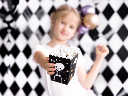 6 Boîtes pour pop -corn BOO!