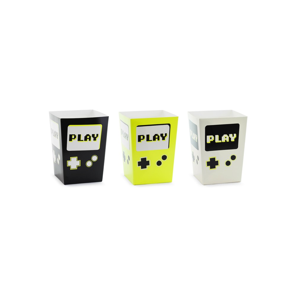 6 Boîtes pop -corn Play