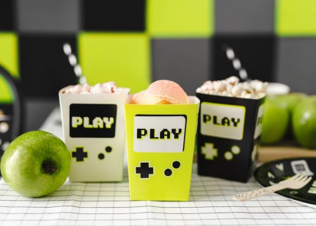 6 Boîtes pop -corn Play