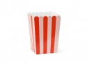 6 Boîtes à pop -corn rose/rouge