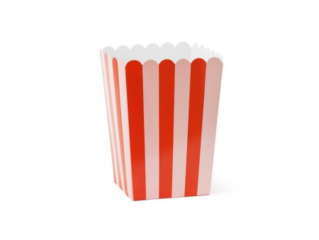 6 Boîtes à pop -corn...