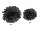 Pompon noir - 25 cm