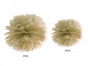 Pompon doré - 25 cm