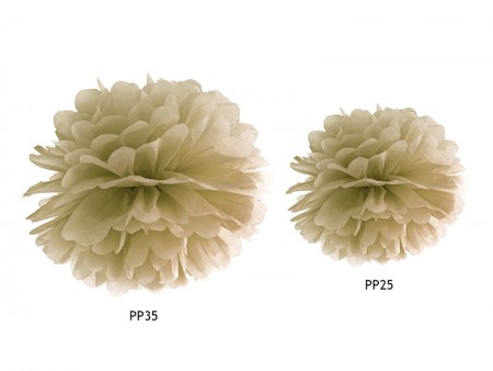 Pompon en papier de soie -...