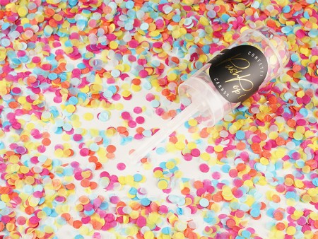 Confettis push pop - mix