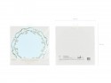 6 Set de table Ornement - bleu clair