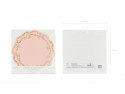 6 Set de table Ornement - vieux rose