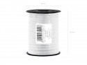 Ruban en plastique - argent - 5mm/225m