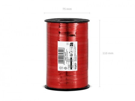 Ruban en plastique - rouge...