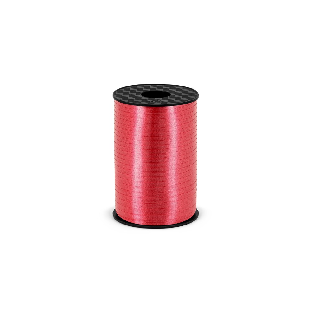 Ruban en plastique - rouge - 5 mm / 225 m