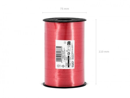 Ruban en plastique - rouge...