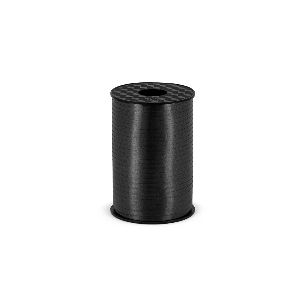Ruban en plastique - noir - 5mm/225m