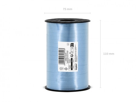 Ruban en plastique - bleu -...
