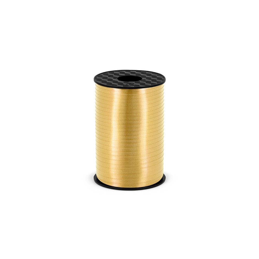 Ruban en plastique - or - 5mm/225m