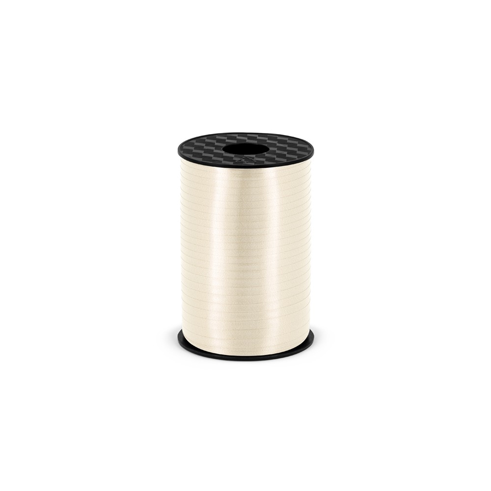 Ruban en plastique - crème clair - 5mm/225m