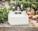 10 Boîtes à gâteaux décoratives - blanches
