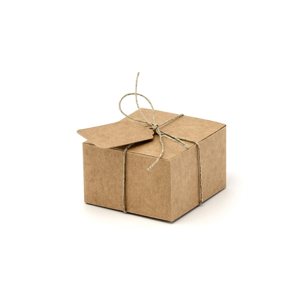 10 Boîtes avec étiquettes
