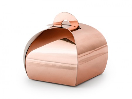 10 Boîtes - or rose