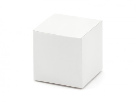 10 Boîtes carrées - blanches