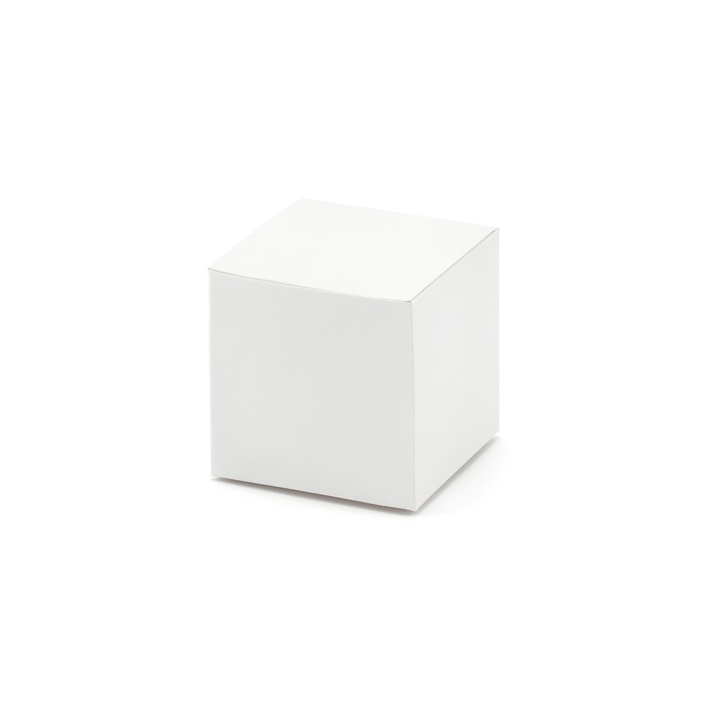 10 Boîtes carrées - blanches