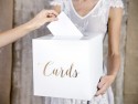 Urne de mariage - Cartes - or