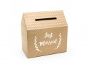 Boîte à enveloppes - Just Married - kraft