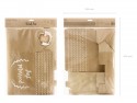 Boîte à enveloppes - Just Married - kraft