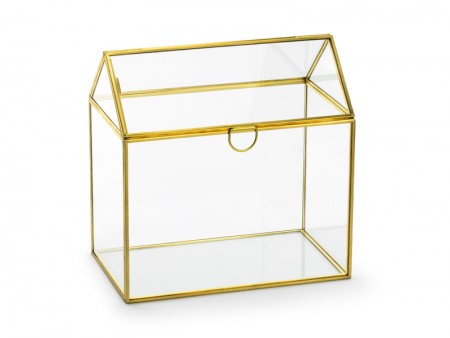 Boîte à enveloppe en verre...